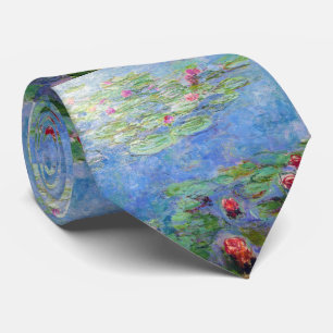 Monet, " Water lily " ネクタイ Tie