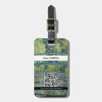 Monet - Water Lily, Green Harmony - QR Code