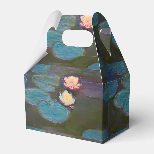 Monet Water Lily Lilies Pond Waterlilies Painting Favour Box (Front Side)