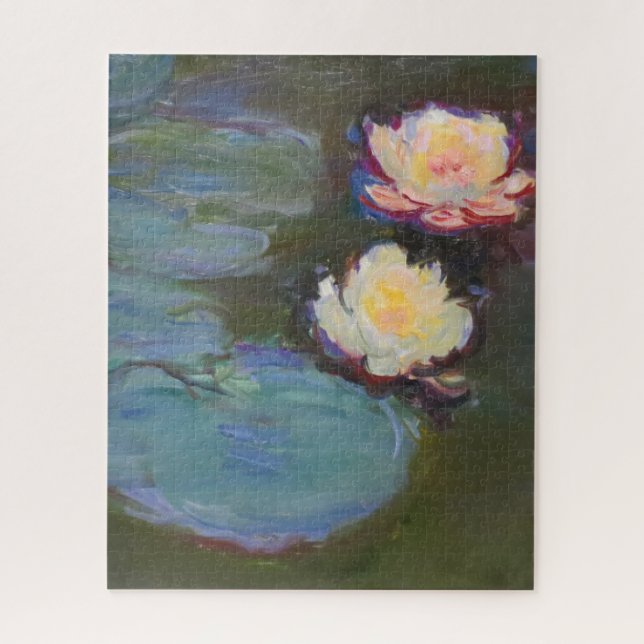 Monet Water Lily Lilies Pond Waterlilies Painting Jigsaw Puzzle (Vertical)