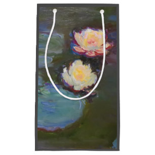 Monet Water Lily Lilies Pond Waterlilies Painting Small Gift Bag