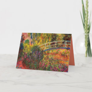 Monet Water Lily Pond and Water Irises Invitation