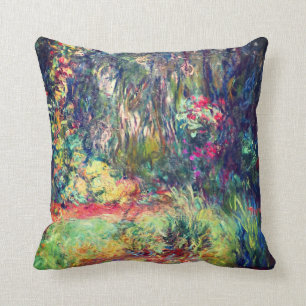 Monet Water Lily Pond Cushion