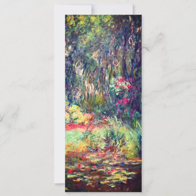 Monet Water Lily Pond Invitation (Front)