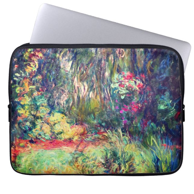 Monet Water Lily Pond Laptop Sleeve (Front)