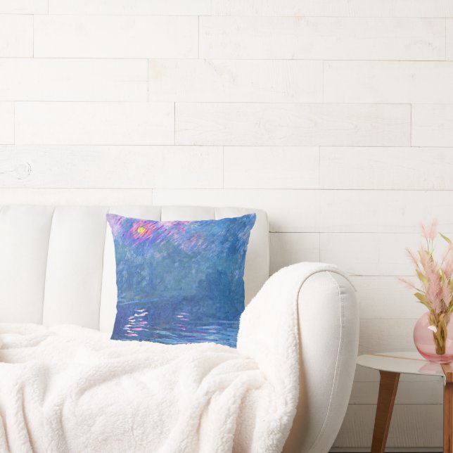 Monet - Water Loo Bridge, Cushion (Couch)