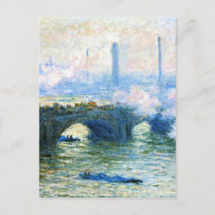 Monet - Waterloo Bridge, London  Postcard