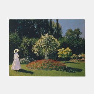 Monet - Woman in Garden Doormat