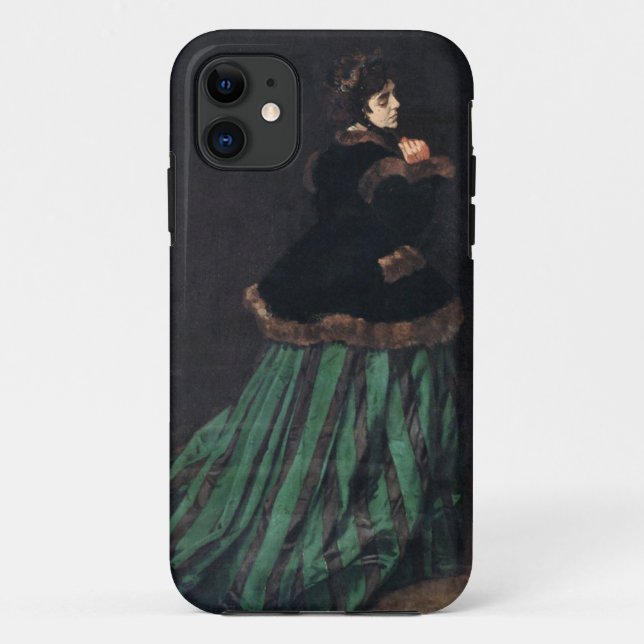 Monet Woman in Green Dress Case-Mate iPhone Case (Back)