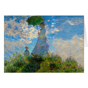 Monet Woman Parasol Impressionism