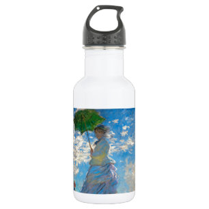 Monet Woman Parasol Impressionism 532 Ml Water Bottle