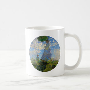 Monet Woman Parasol Impressionism Coffee Mug