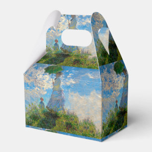 Monet Woman Parasol Impressionism Favour Box
