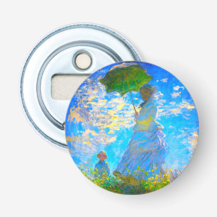 Monet Woman with a Parasol Bottle Opener