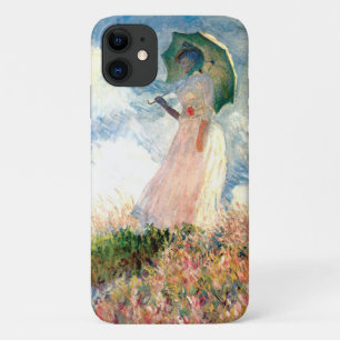 Monet Woman with a Parasol Facing Left iPhone 11 Case