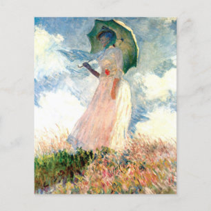 Monet Woman with a Parasol Facing Left Flyer