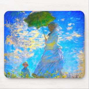 Monet Woman with a Parasol Mouse Mat