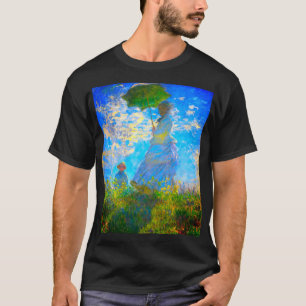 Monet Woman with a Parasol T-Shirt