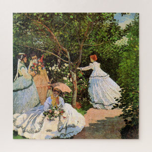 Monet - Women in the Garden Jigsaw Puzzle