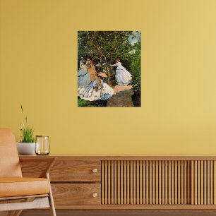 Monet - Women in the Garden Poster