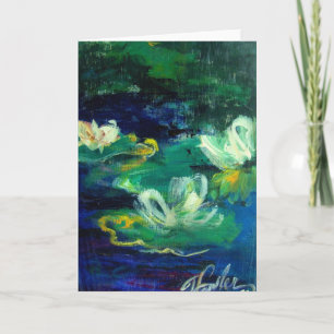 MonetMyWay blank greeting card