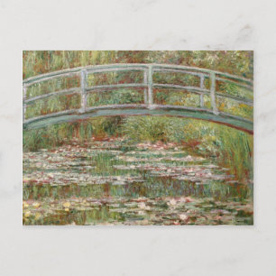 Monet's "Bridge Over a Pond of Water Lilies" 1899 Postcard