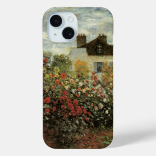Monet's Garden at Argenteuil by Claude Monet iPhone 15 Case