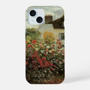 Monet's Garden at Argenteuil by Claude Monet iPhone 15 Case