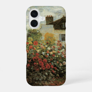 Monet's Garden at Argenteuil by Claude Monet iPhone 16 Case