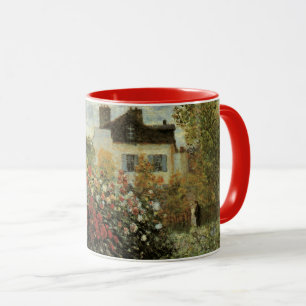 Monet's Garden at Argenteuil by Claude Monet Mug