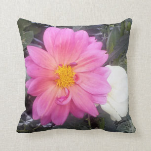 Monet's Garden Flowers - 1 Cushion