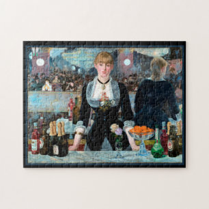 Monet's Girl Behind the Bar Puzzle