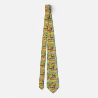 Monet's Japanese Bridge Tie