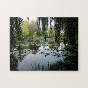 Monet's Lily Pond, Giverny, France Jigsaw Puzzle
