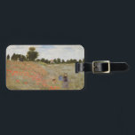 Monet's Poppy Field Luggage Tag<br><div class="desc">Claude Monet's masterpiece: Poppy Field</div>