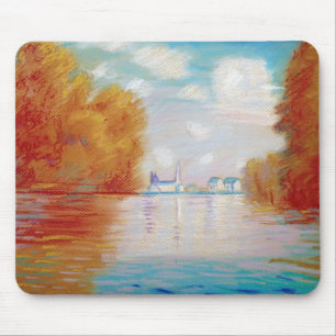 Monets River Mouse Mat