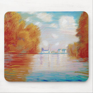 Monets River Mouse Mat