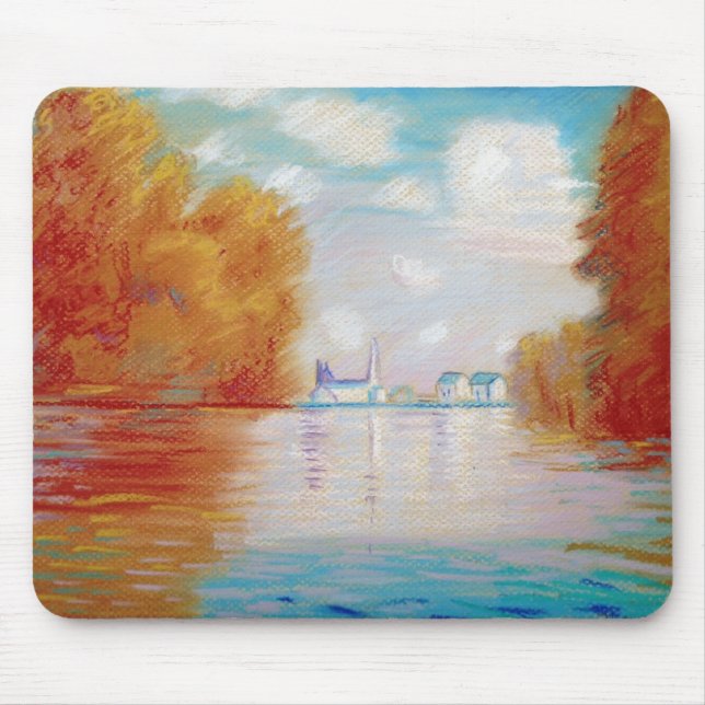 Monets River Mouse Mat (Front)