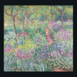 Monet's The Artist’s Garden in Giverny Poster<br><div class="desc">The Artist’s Garden in Giverny by Claude Monet (1900).</div>