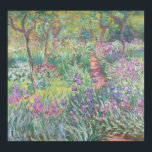 Monet's The Artist’s Garden in Giverny Poster<br><div class="desc">The Artist’s Garden in Giverny by Claude Monet (1900).</div>