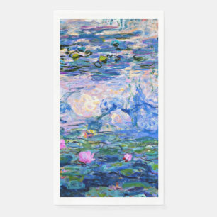Monet's Water Lilies, 1919,  Napkin