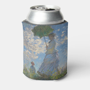 Monet's Woman with Parasol,Impressionist Landscape Can Cooler