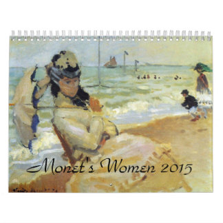 Monets Women 2015 Art Calendar