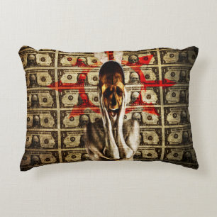 money 2013 decorative cushion