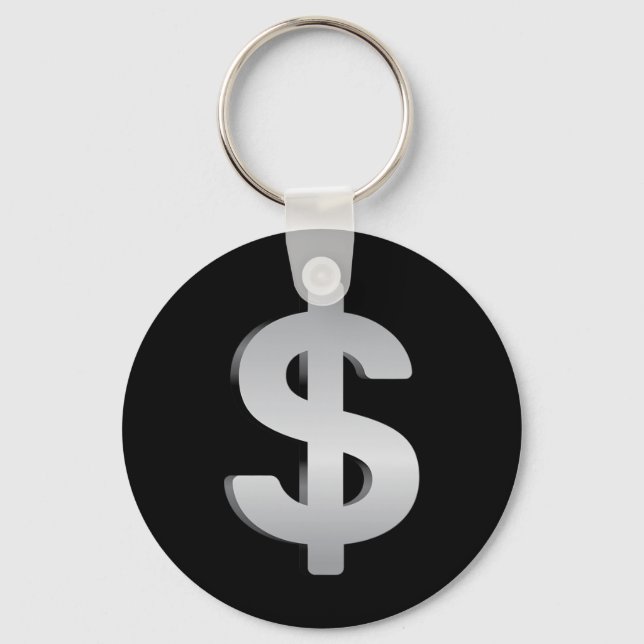 Money And Currency  Key Ring (Front)