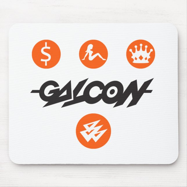 Money, Babes, Power Mouse Mat (Front)