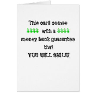 Money Back Guarantee