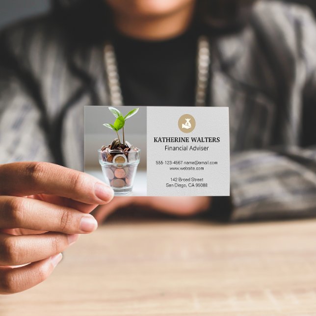 Money Bag | Change Plant Business Card (Creator Uploaded)