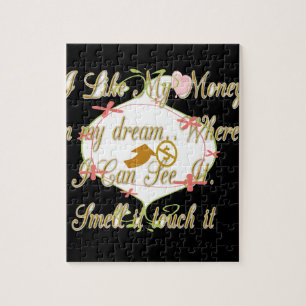 Money Bag Dream Design Jigsaw Puzzle