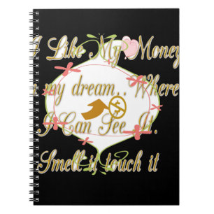 Money Bag Dream Design Notebook